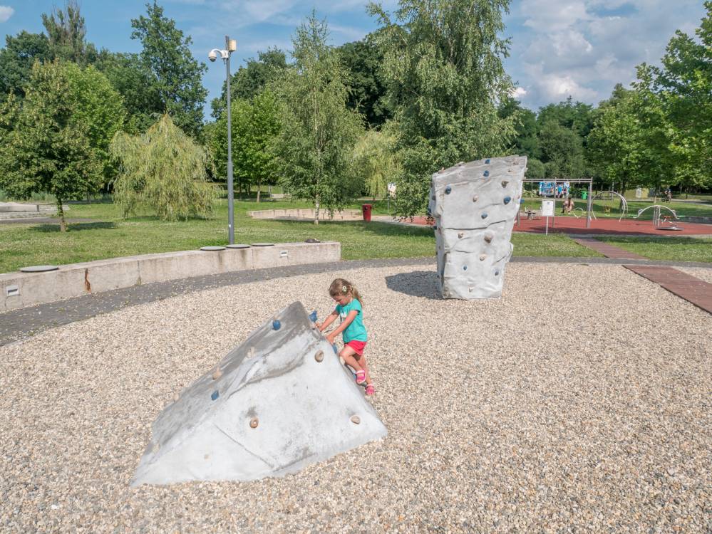 Rybnik z dzieckiem